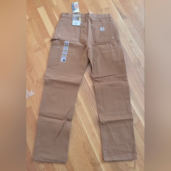 Carhartts Men's Original Fit firm duck double-front work pants. BRAND NEW W TAGS - Picture 3 of 6
